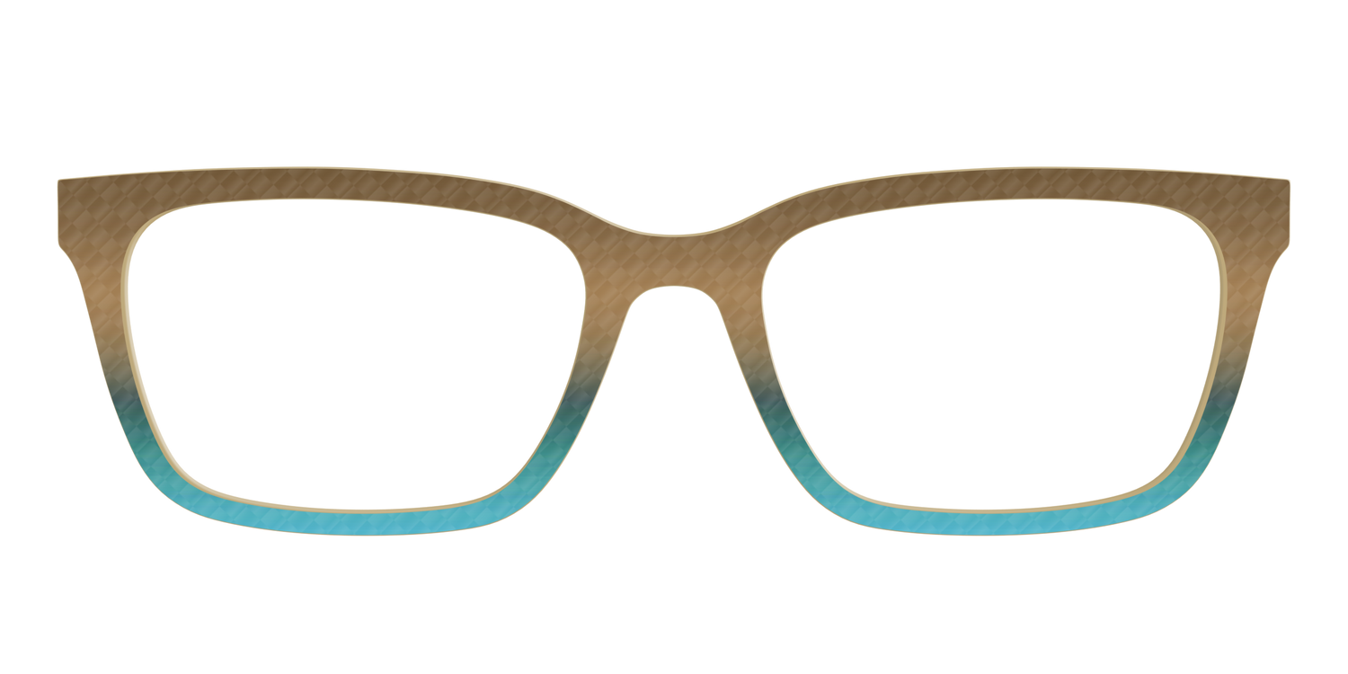 The Sand to Sea Gradient Check - Front Top Image - Pair Eyewear