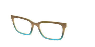The Sand to Sea Gradient Check - Angle Top Thumbnail - Pair Eyewear