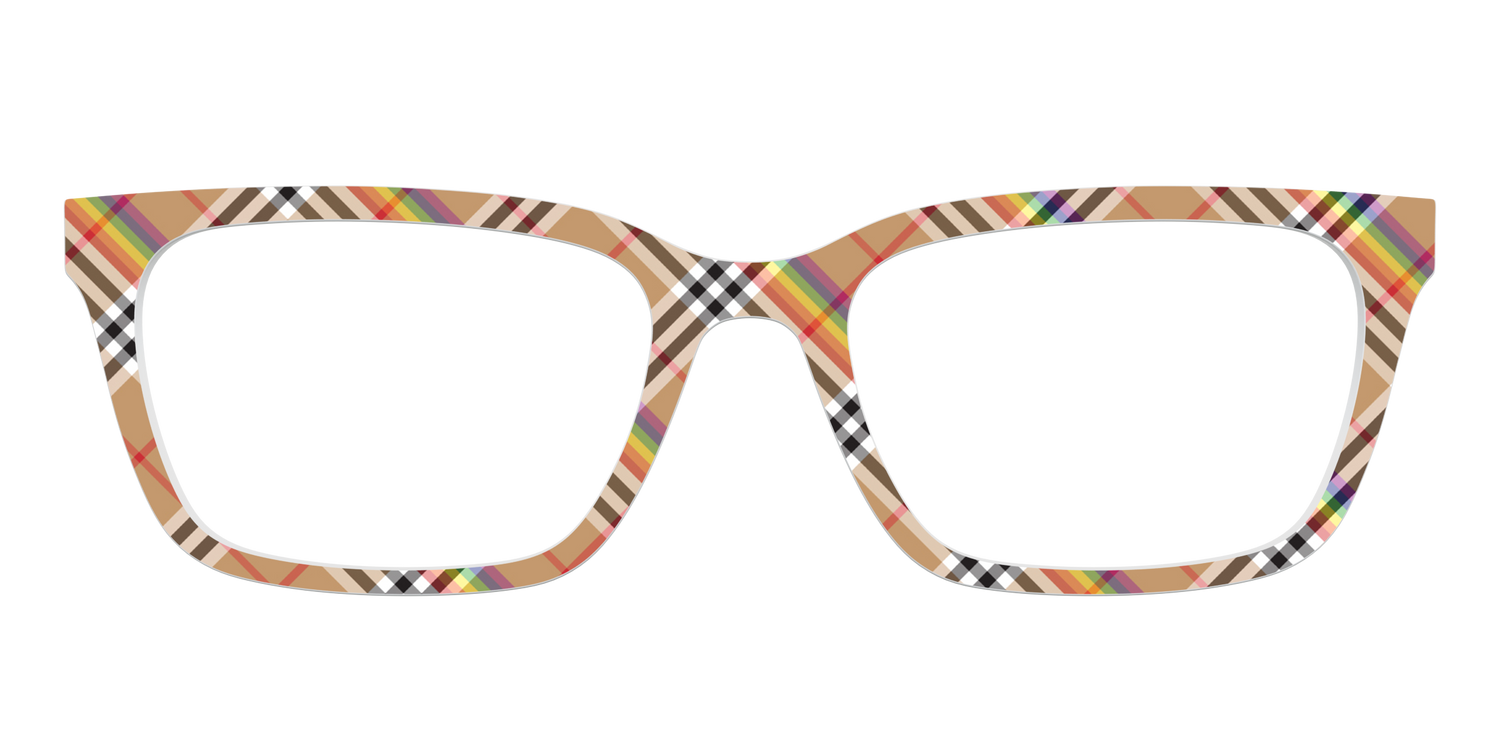 The Scholarly Plaid - Front Top Image - Pair Eyewear