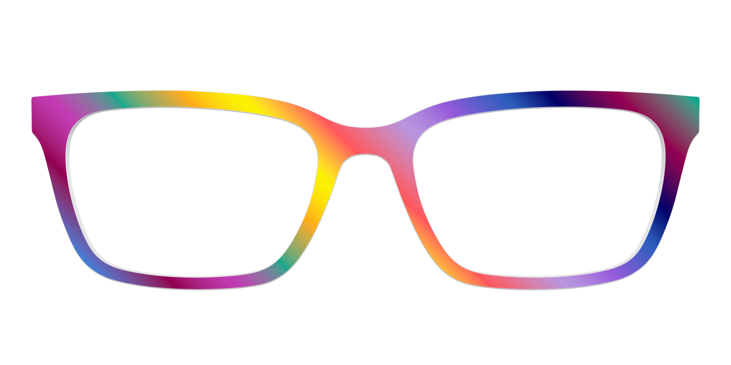 The School Spirit Gradient - Front Top Image - Pair Eyewear