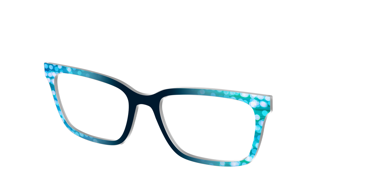 The Sea Foam Bokeh - Angle Top Image - Pair Eyewear