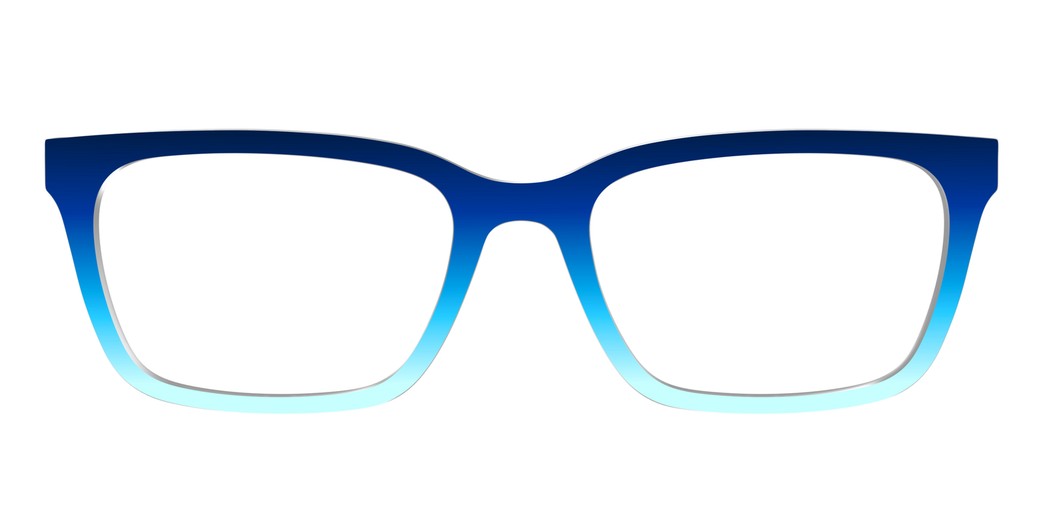 The Seaside Gradient - Front Top Image - Pair Eyewear