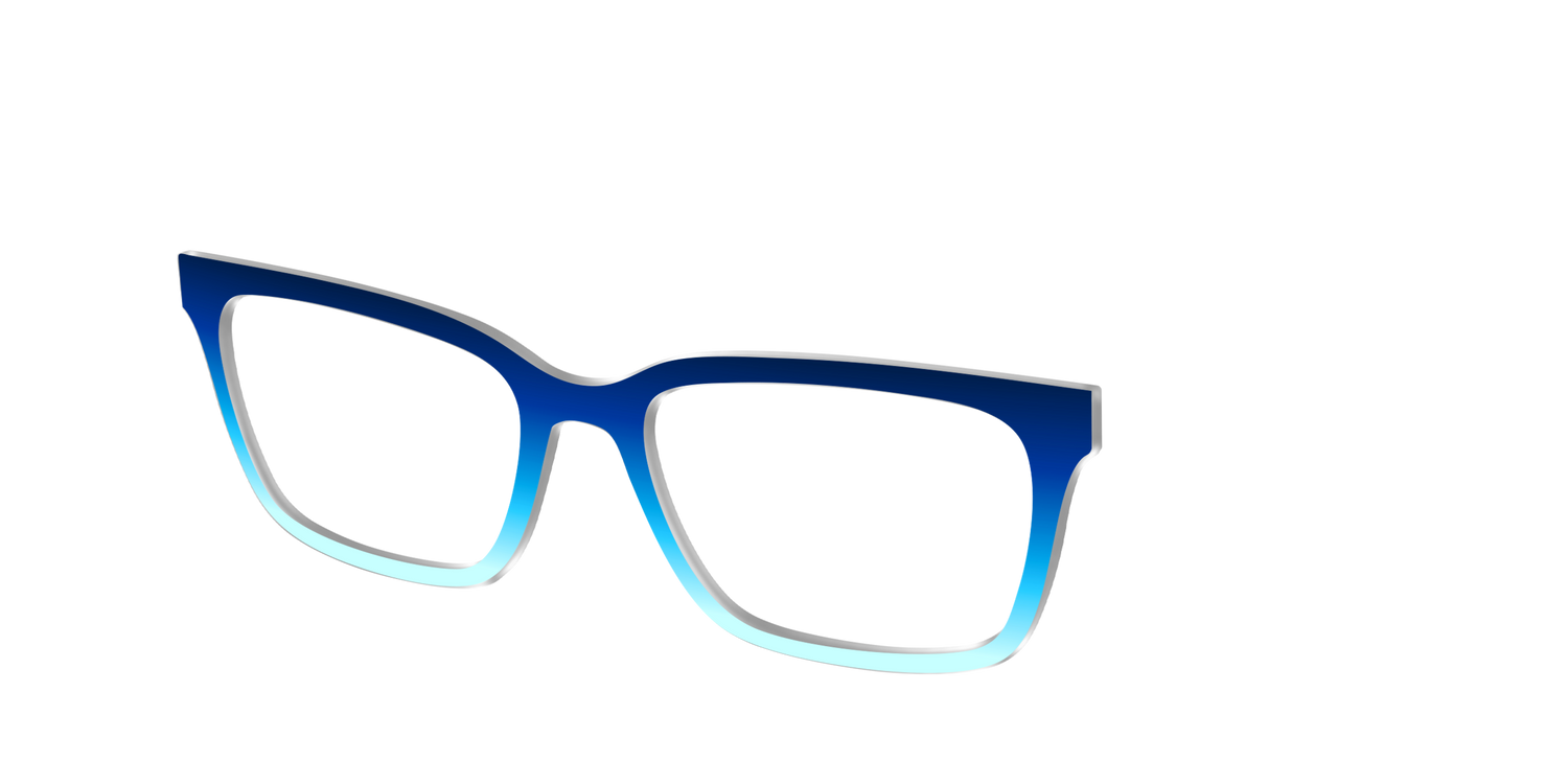 The Seaside Gradient - Angle Top Image - Pair Eyewear