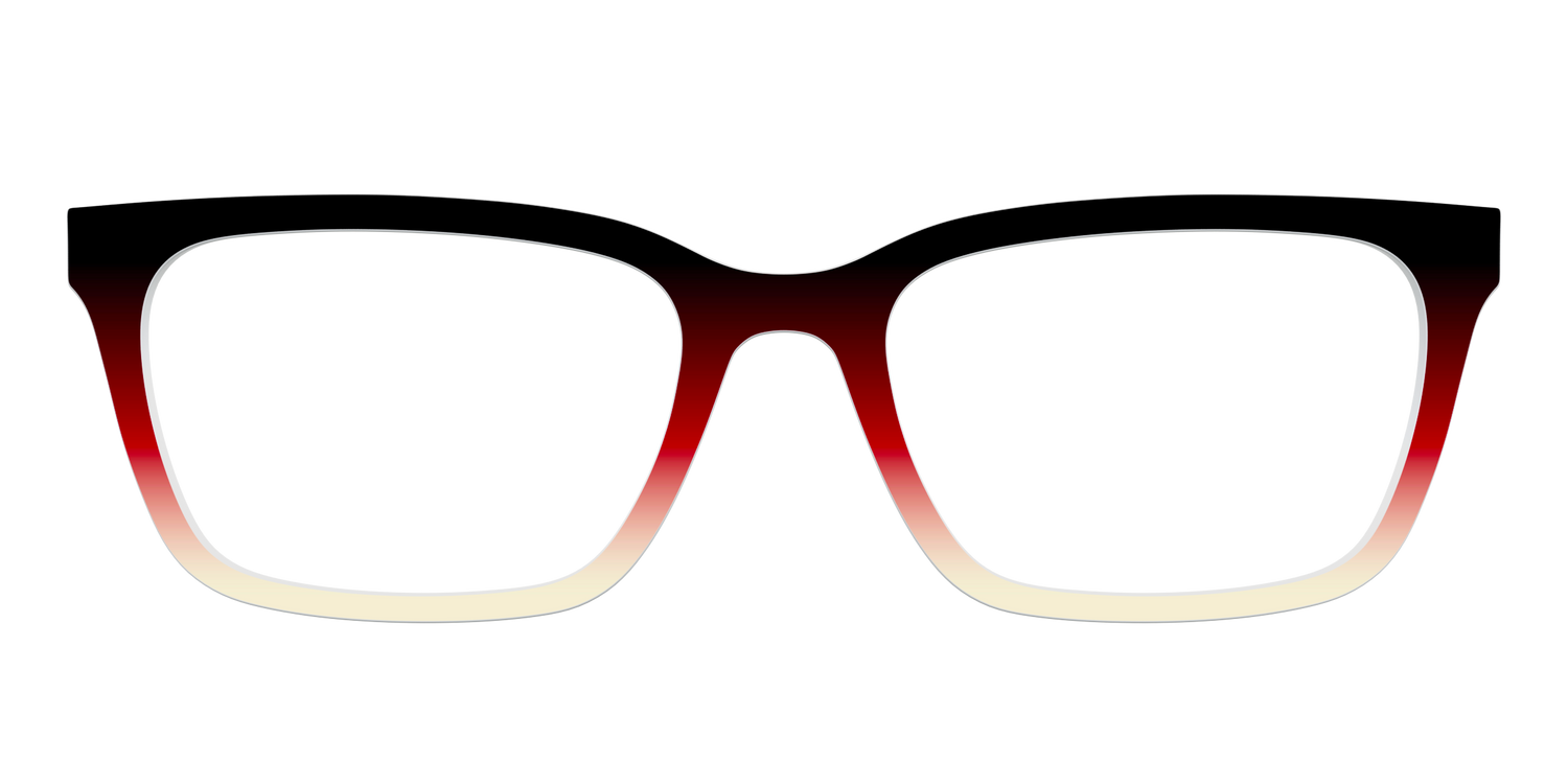 The Season's Greetings Gradient - Front Top Image - Pair Eyewear
