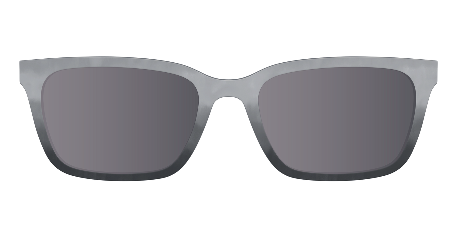 The Polarized Slate Dip Dye Sun Top - Front Top Image - Pair Eyewear