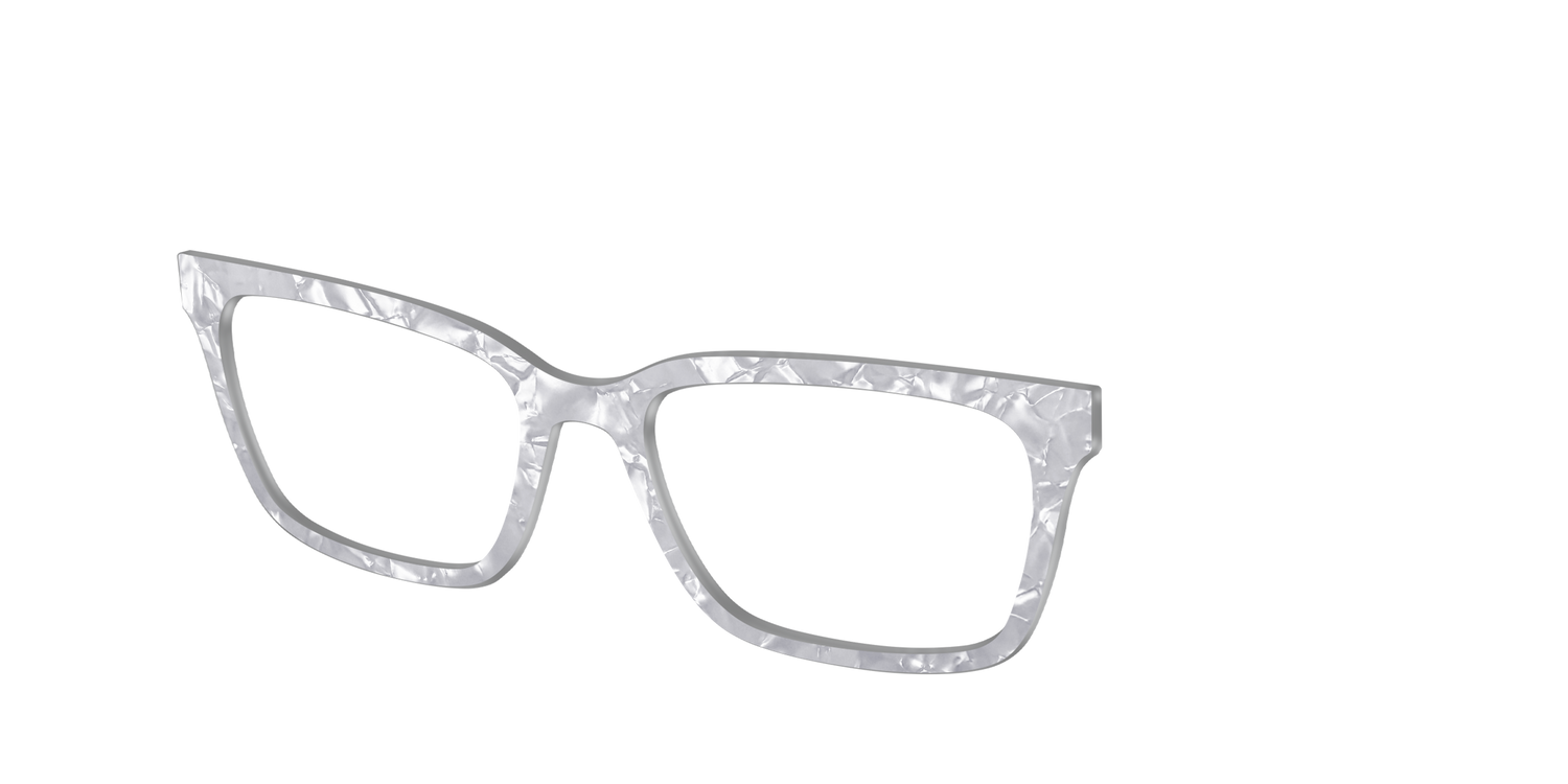 The Smoky Quartz Pearl Marble - Angle Top Image - Pair Eyewear
