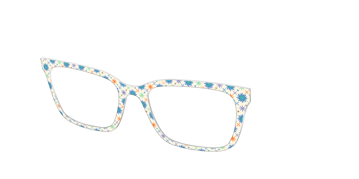 The Snowfall Medallion - Angle Top Image - Pair Eyewear