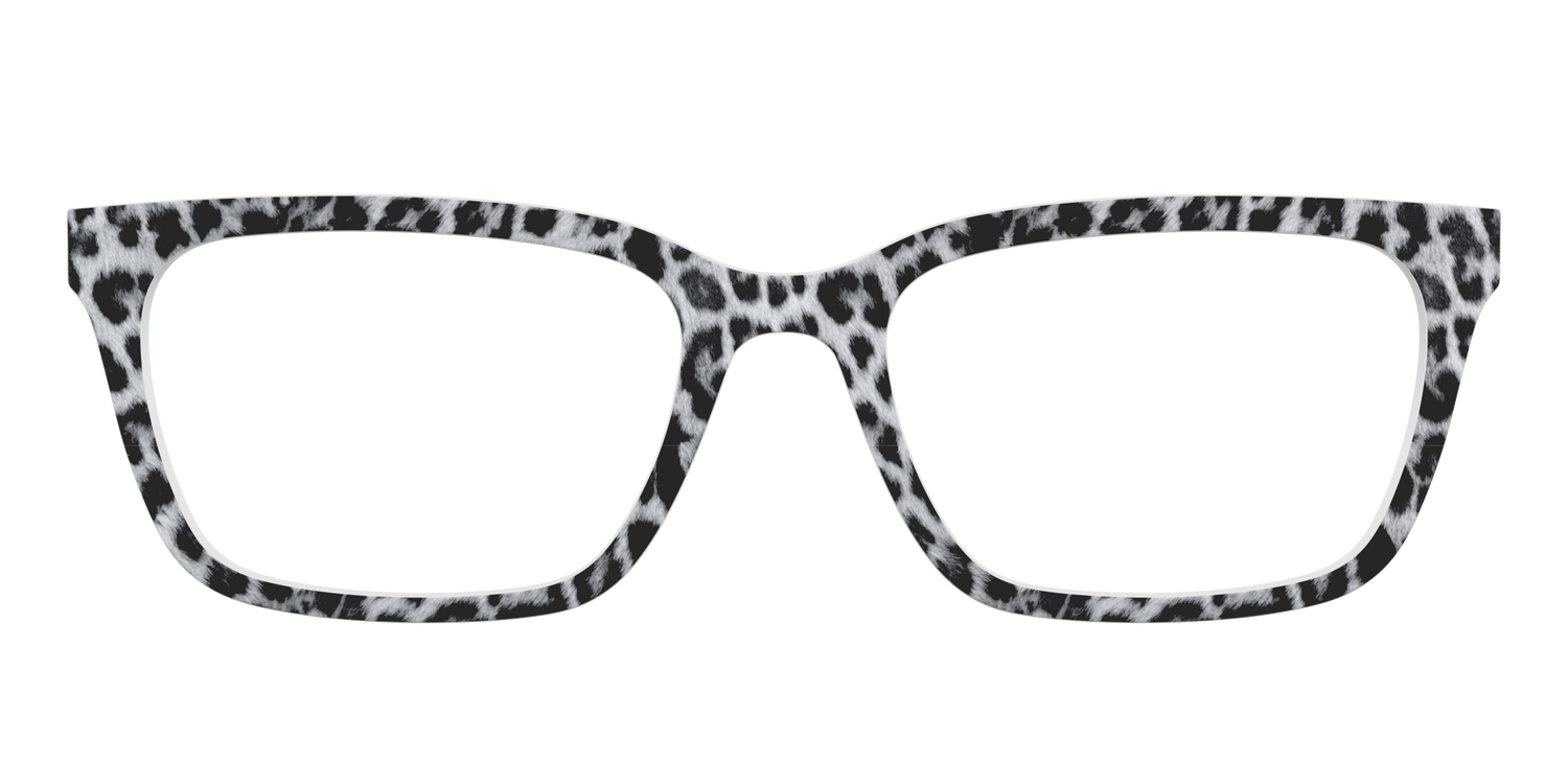 The Snow Leopard Spots - Front Top Image - Pair Eyewear