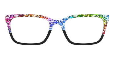 The Rainbow Stacks Split - Front Top Thumbnail - Pair Eyewear