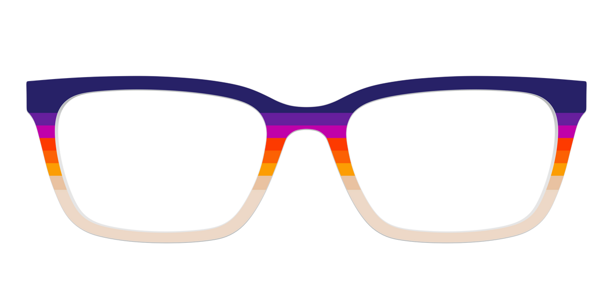 The Summit Stripes - Front Top Image - Pair Eyewear