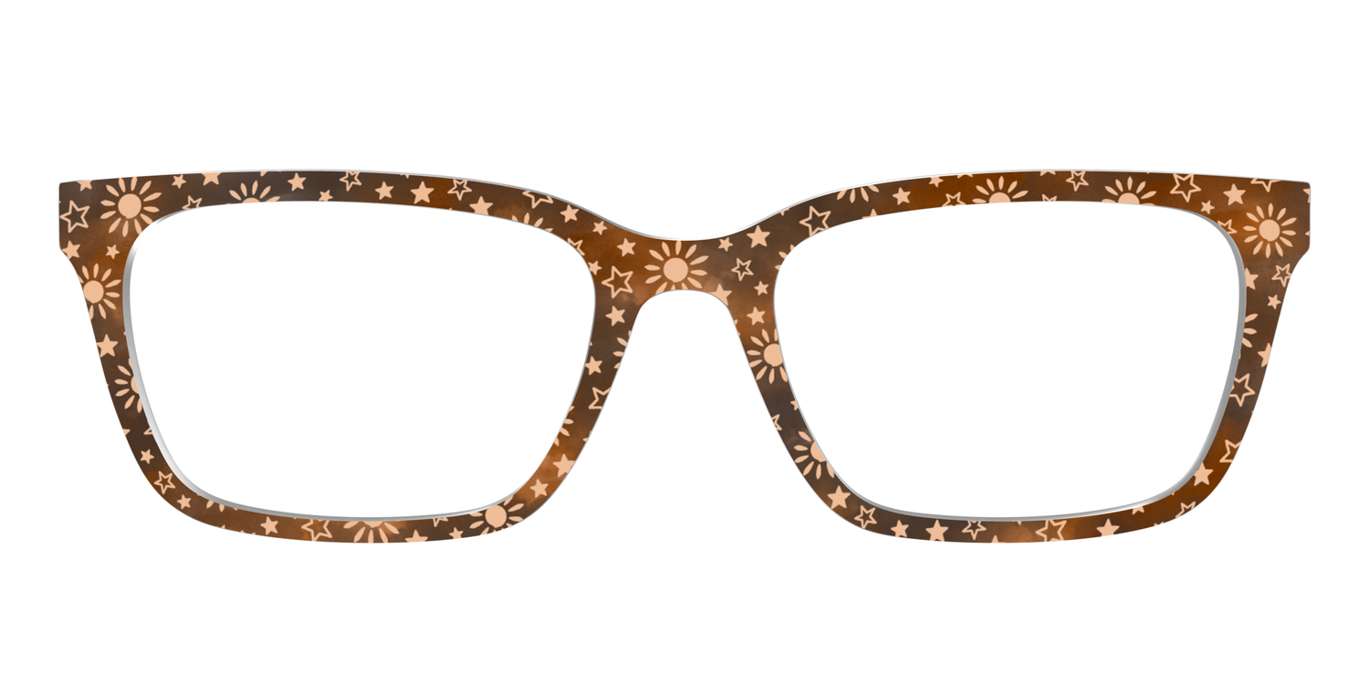 The Sunburst Scatter - Front Top Image - Pair Eyewear