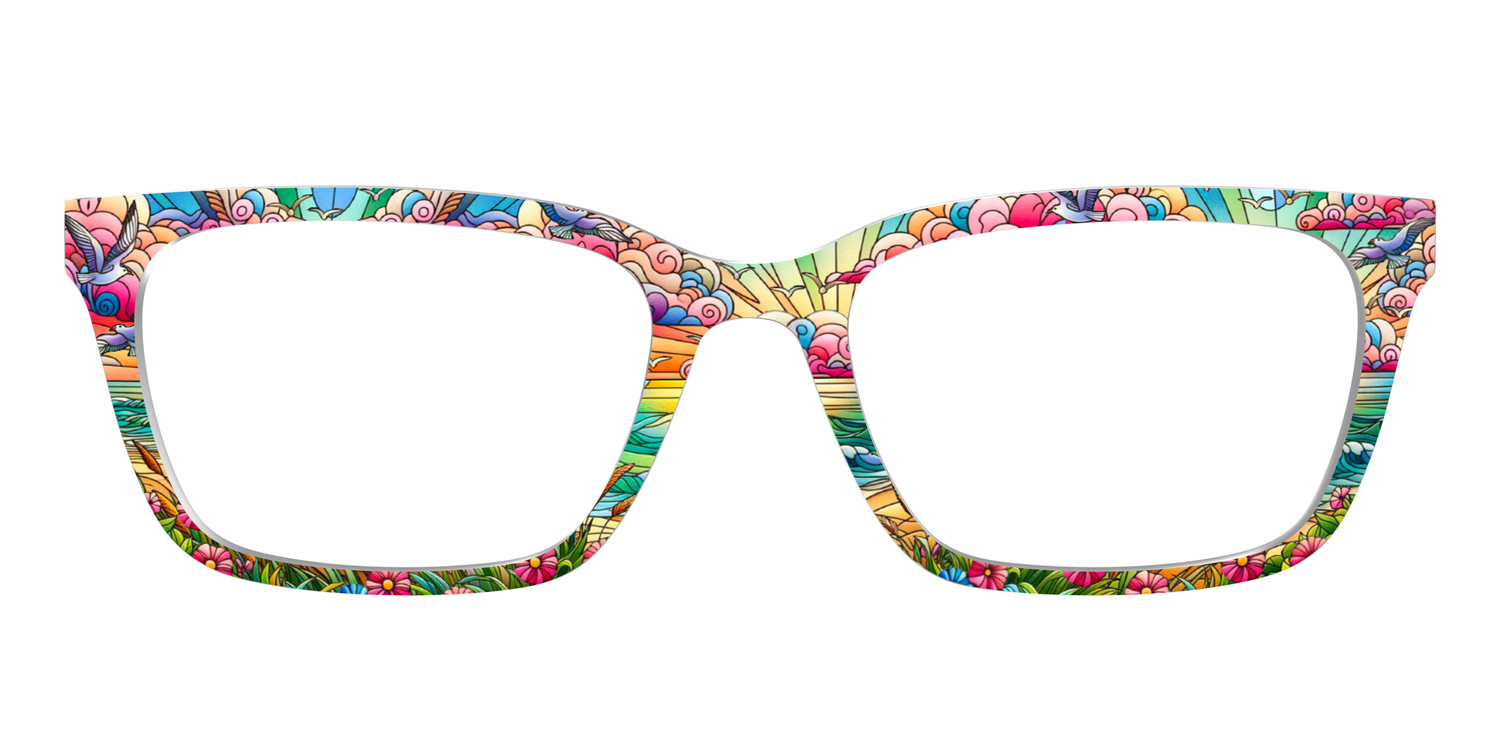 The Sun-Drenched Stained Glass - Front Top Image - Pair Eyewear