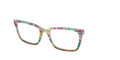 The Sun-Drenched Stained Glass - Angle Top Thumbnail - Pair Eyewear