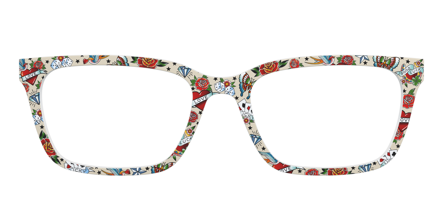 The Tattooed Floral - Front Top Image - Pair Eyewear