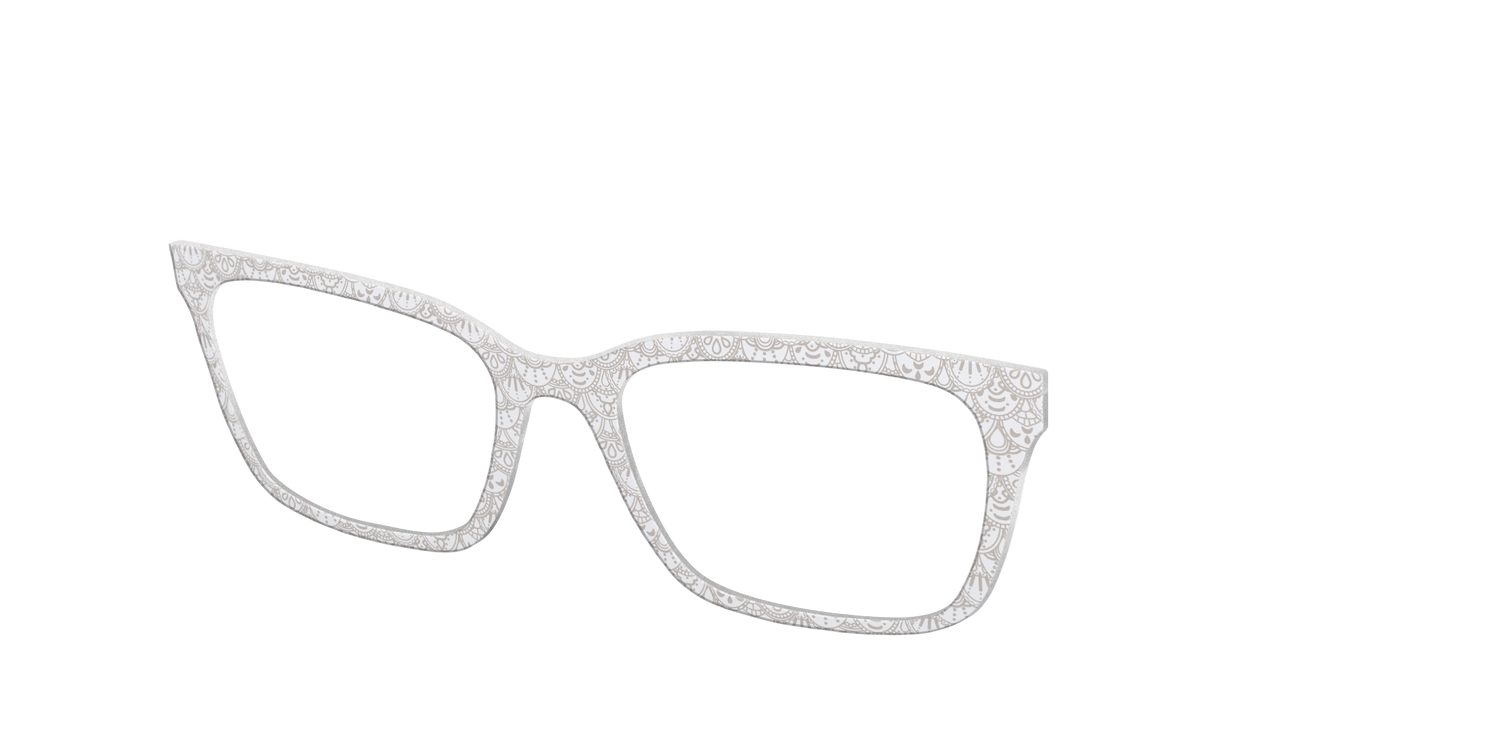 The Taupe Scallop Lace - Angle Top Image - Pair Eyewear