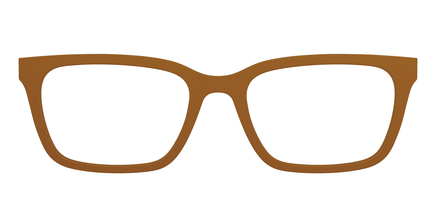 The Toffee - Front Top Image - Pair Eyewear