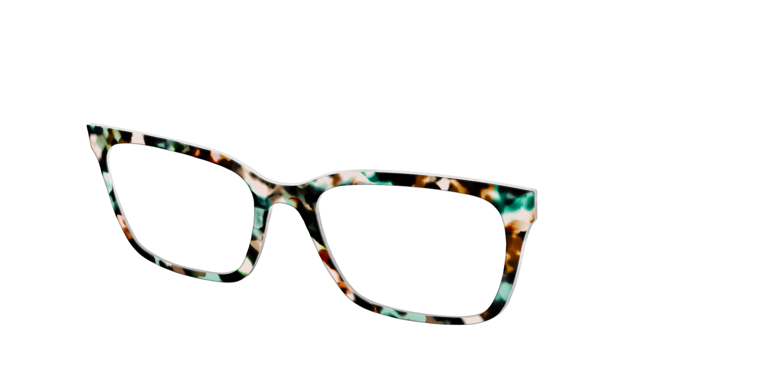 The Twilight Tortoise - Angle Top Image - Pair Eyewear