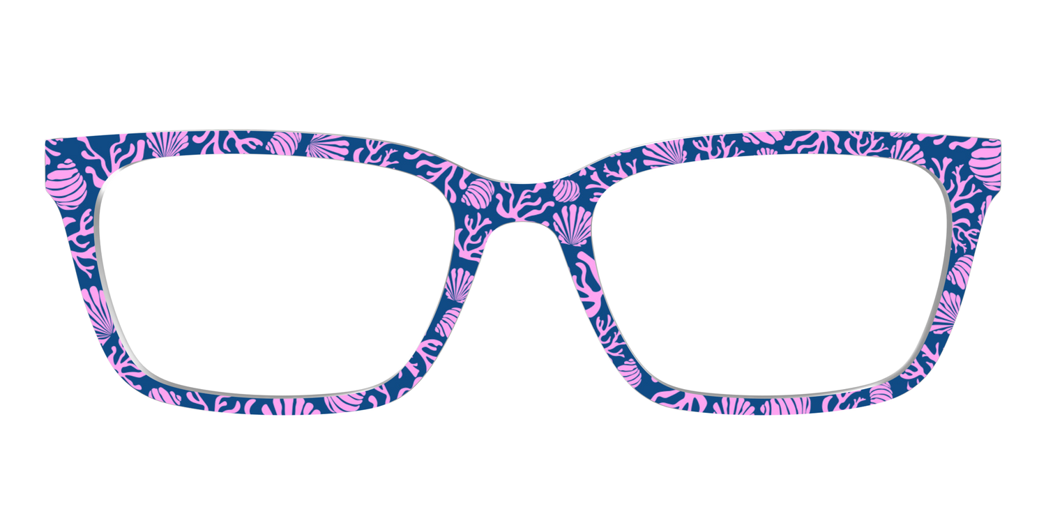 The Two-Toned Coral - Front Top Image - Pair Eyewear