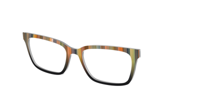 The Verdant Stripes - Angle Top Thumbnail - Pair Eyewear