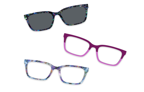 The Violet Wildflower Pairing Set - Pair Eyewear