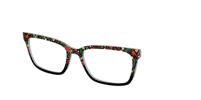 The Winter Wonderland Floral - Angle Top Thumbnail - Pair Eyewear
