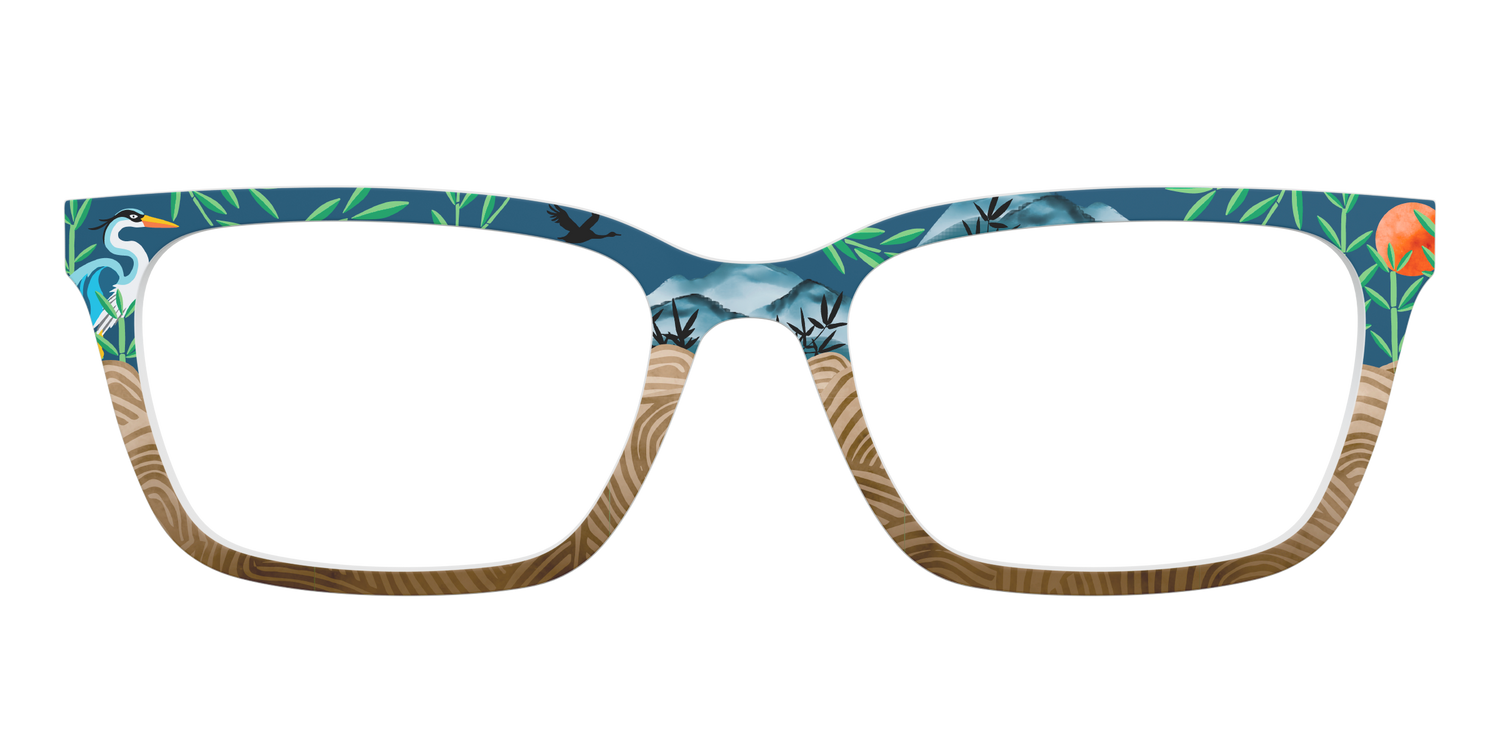 The Zen Garden - Front Top Image - Pair Eyewear