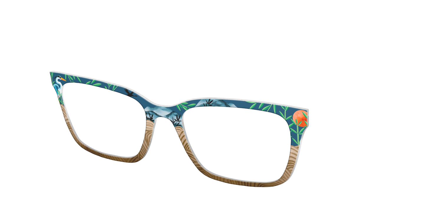The Zen Garden - Angle Top Image - Pair Eyewear