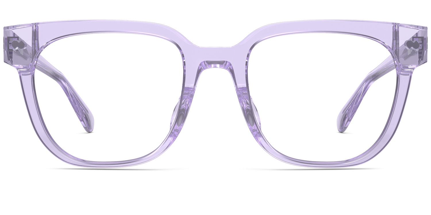 The Murphy - Lavender Clear - Carousel1 - Pair Eyewear