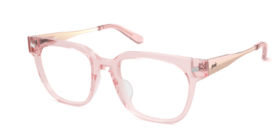 The Murphy - Pink Clear Acetate Rose Gold Metal - Thumbnail1 - Pair Eyewear