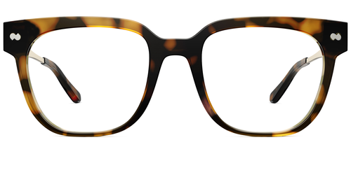 The Murphy - Tortoise Acetate Gold Metal - Secondary Image - Pair Eyewear