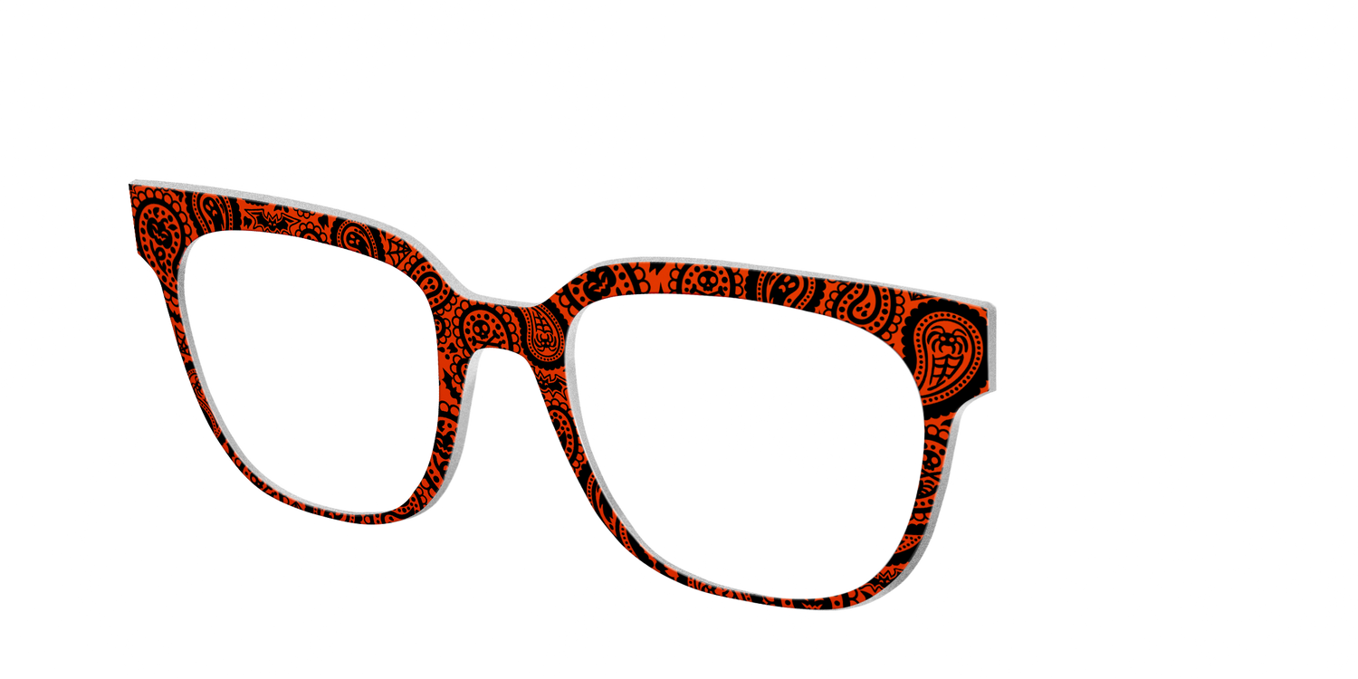 The 31st Paisley - Angle Top Image - Pair Eyewear