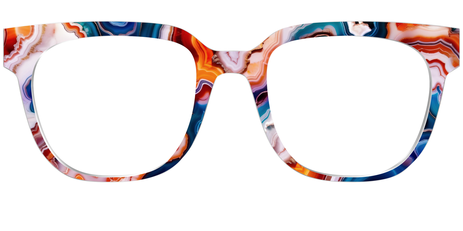 The Abroad Agate - Front Top Image - Pair Eyewear
