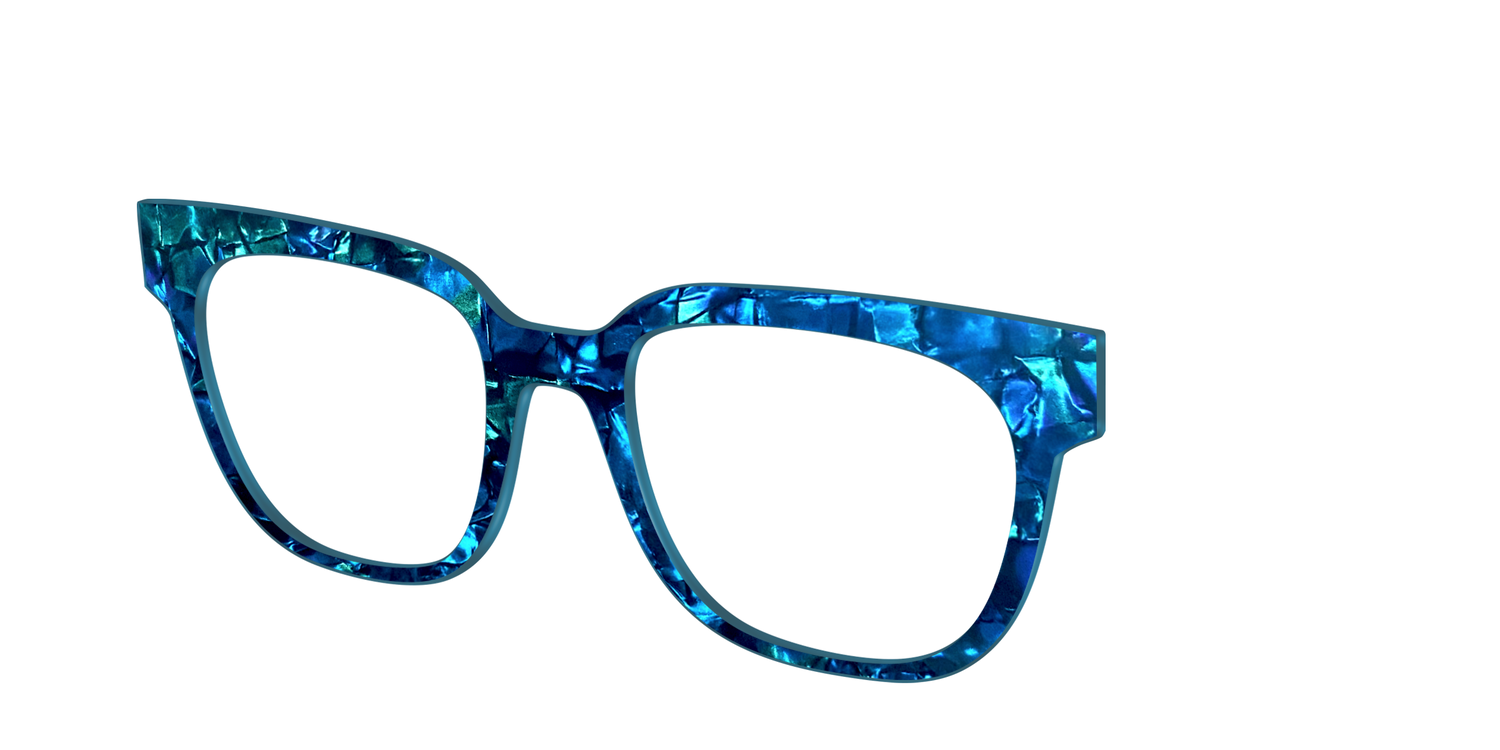 The Alexandrite Pearl Marble - Angle Top Image - Pair Eyewear