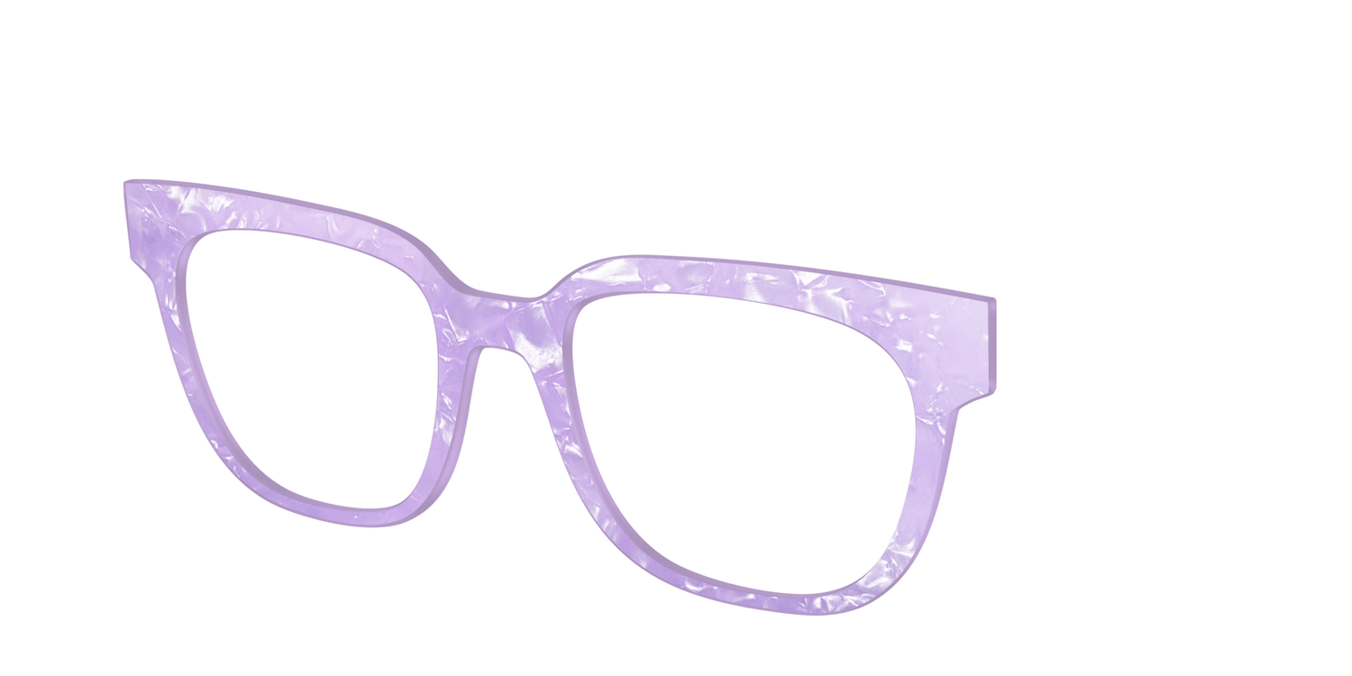The Amethyst Pearl Marble - Angle Top Image - Pair Eyewear