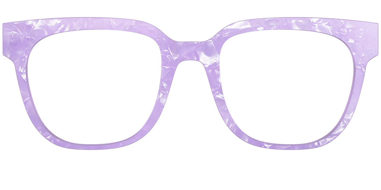 The Amethyst Pearl Marble - Front Top Image - Pair Eyewear