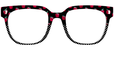 The Apple Polka Dot Split - Front Top Thumbnail - Pair Eyewear