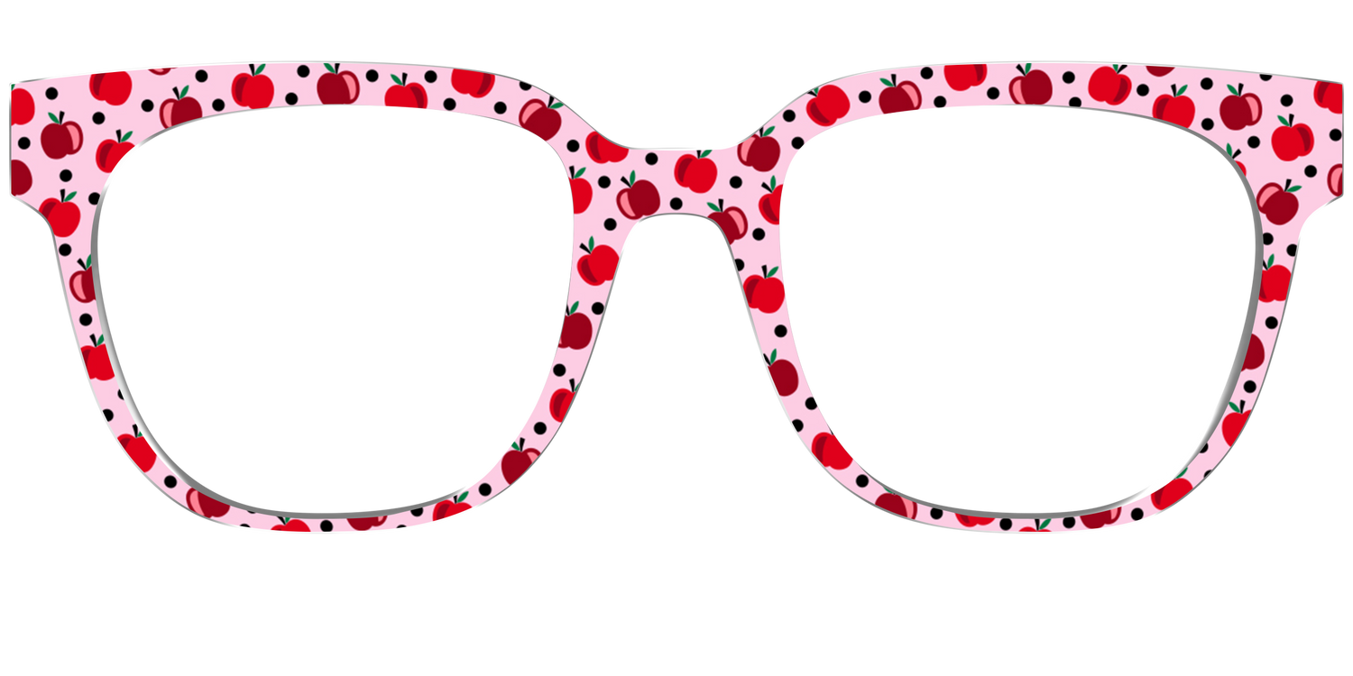 The Apple Polka Dot - Front Top Image - Pair Eyewear