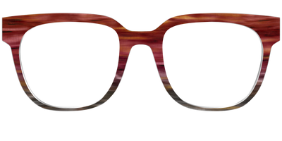 The Auburn Gradient Horn - Front Top Thumbnail - Pair Eyewear