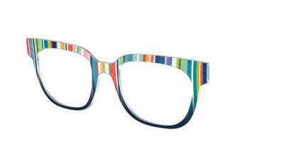 The Beach Bum Stripes - Angle Top Thumbnail - Pair Eyewear