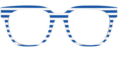 The Beach Umbrella Stripes - Front Top Thumbnail - Pair Eyewear
