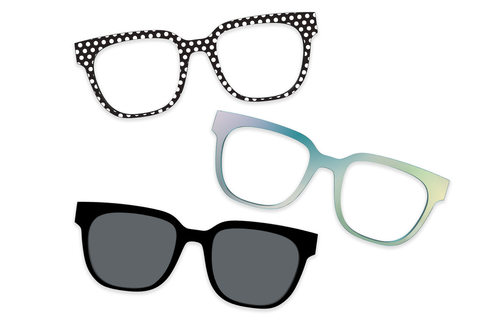 Black with Gold Set - Secondary Image - Pair Eyewear