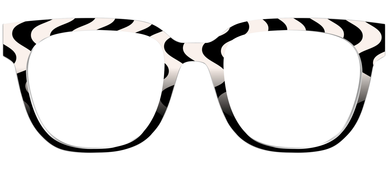 The Bold Waves - Front Top Image - Pair Eyewear