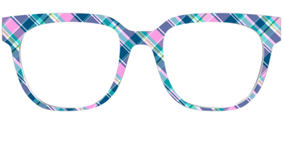 The Breezy Plaid - Front Top Thumbnail - Pair Eyewear