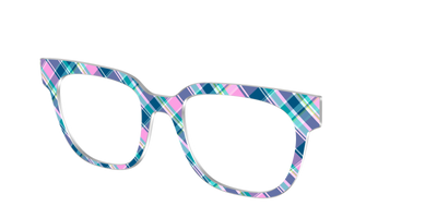 The Breezy Plaid - Angle Top Thumbnail - Pair Eyewear