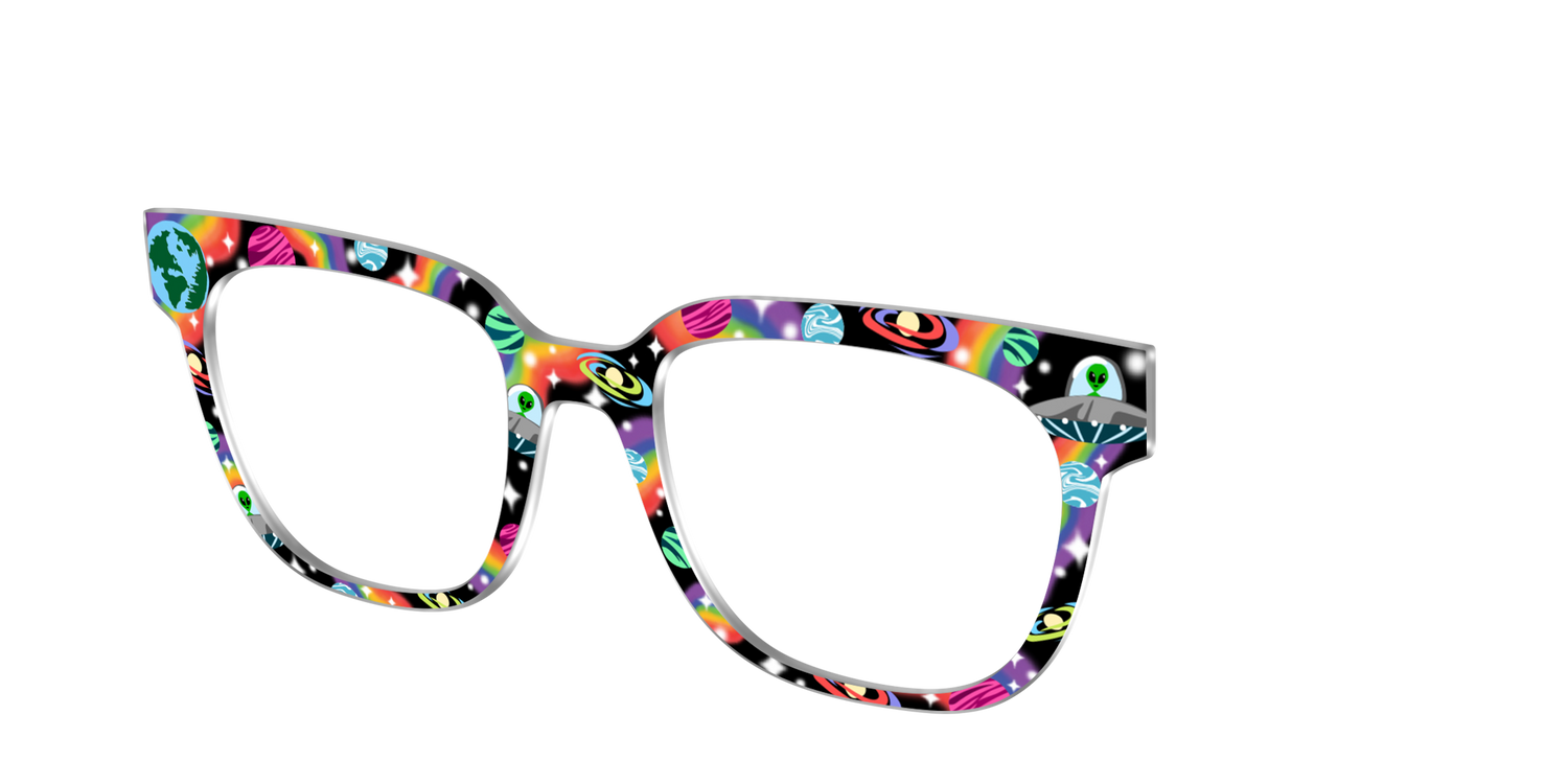 The Cosmic Party - Angle Top Image - Pair Eyewear