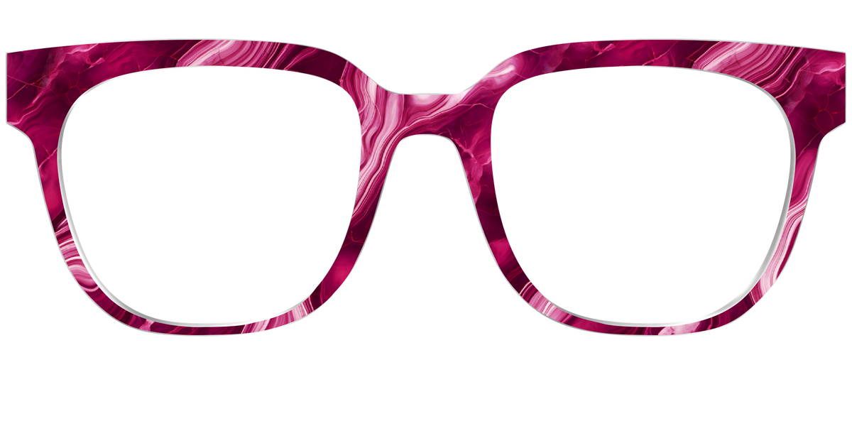 The Cranberry Marble - Front Top Image - Pair Eyewear