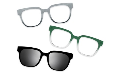 Crystal Clear Silver Metal - Set - Product Thumbnail 8 - Pair Eyewear
