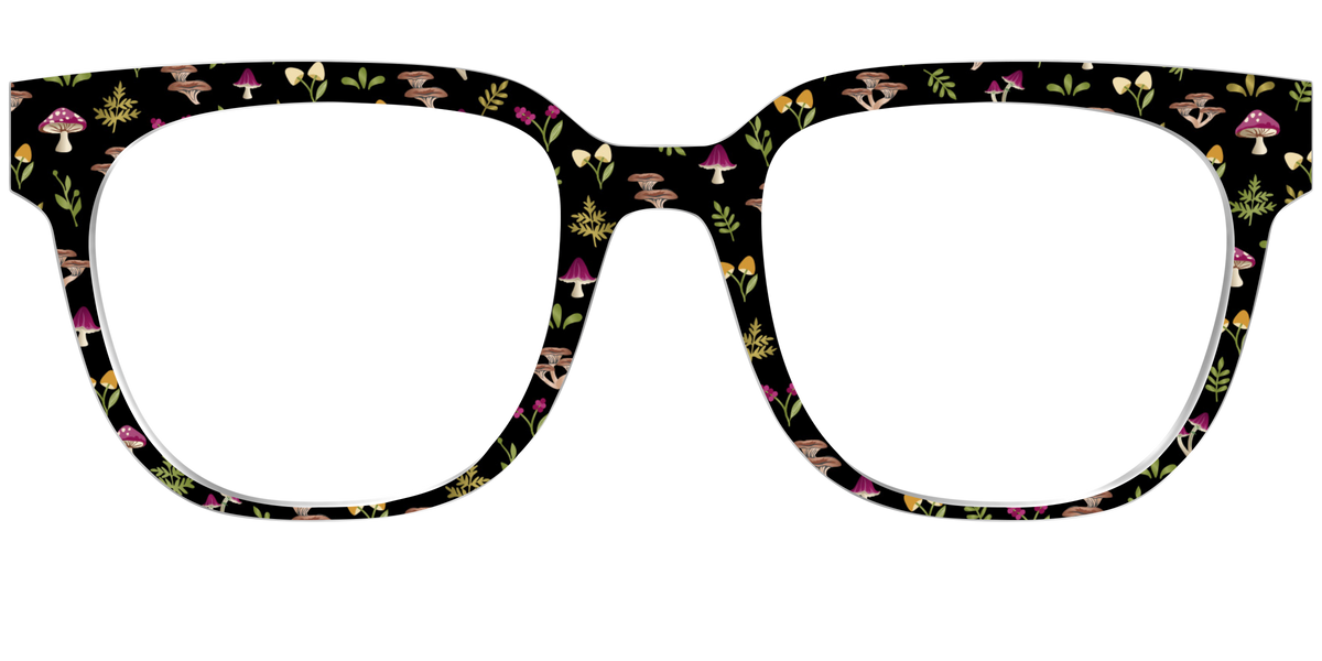 The Dainty Mushroom Floral - Front Top Image - Pair Eyewear