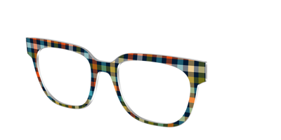 The Dockside Gingham - Angle Top Thumbnail - Pair Eyewear