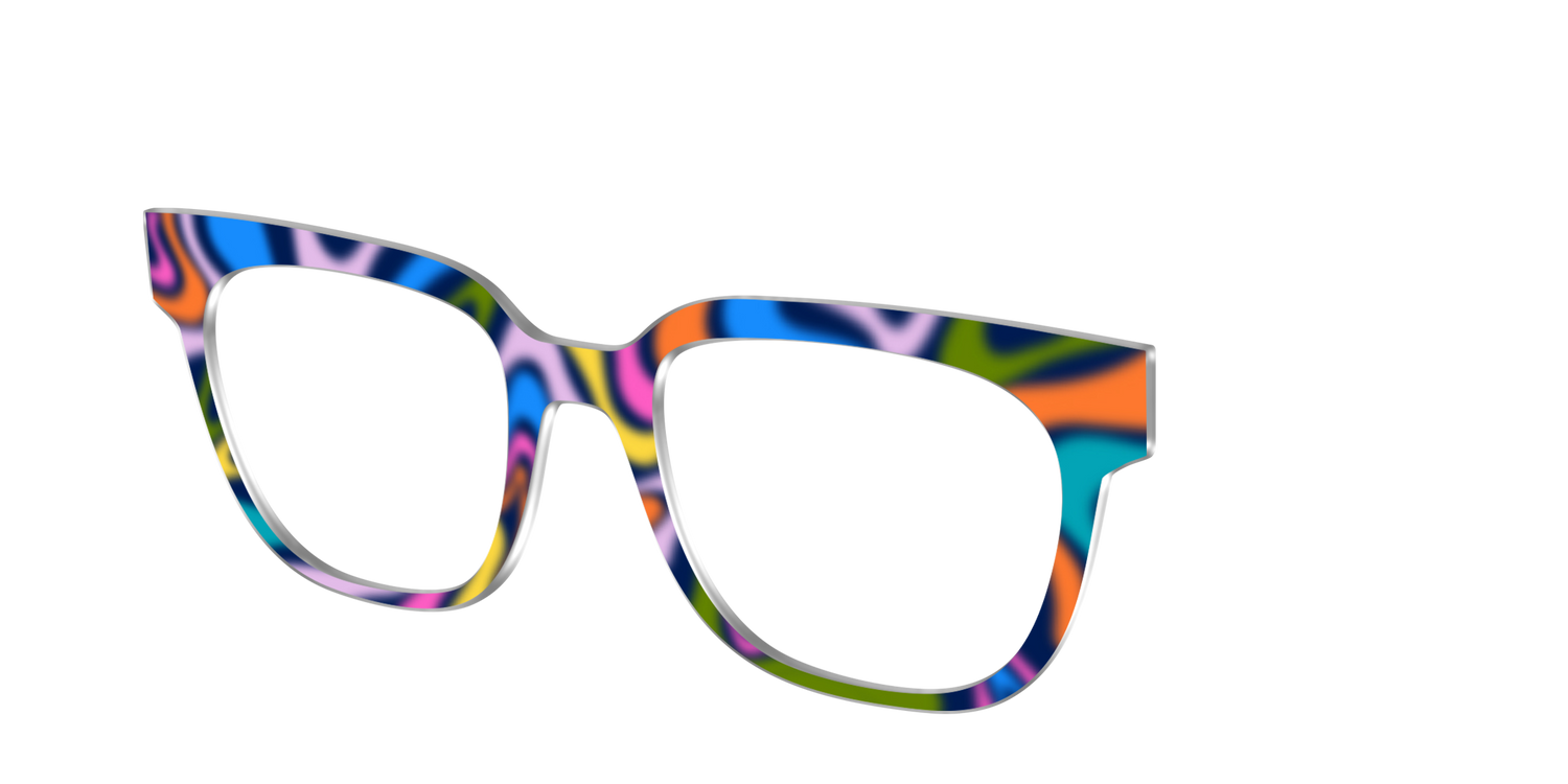 The Elementary Marble - Angle Top Image - Pair Eyewear